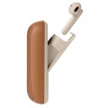 Słuchawki bezprzewodowe, z głośnikiem bluetooth Speakerbuds, brązowe - Lexon
