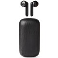 Słuchawki bezprzewodowe, z głośnikiem bluetooth Speakerbuds, czarne - Lexon