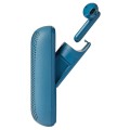 Słuchawki bezprzewodowe, z głośnikiem bluetooth Speakerbuds, niebieskie - Lexon