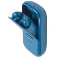 Słuchawki bezprzewodowe, z głośnikiem bluetooth Speakerbuds, niebieskie - Lexon