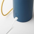 Lampa stołowa bezprzewodowa Orbe LED, niebiesko-czerwona - Lexon