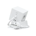 Square 1, listwa zasilająca kostka z usb, Opal White Limited - Avolt