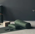 Wałek do jogi z gryką, Simple Days, zielony - Nordal
