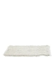 Dywanik do łazienki o splocie warkoczowym Colorama 50x75, biały - 5five