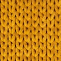 Dywanik do łazienki o splocie warkoczowym Colorama 50x75, żółty - 5five