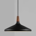 Czarna lampa wisząca skandynawska Nori 39 - DFTP by Nordlux