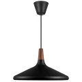 Czarna lampa wisząca skandynawska Nori 39 - DFTP by Nordlux