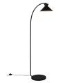 Lampa podłogowa łukowa Dial, czarna - Nordlux