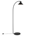 Lampa podłogowa łukowa Dial, czarna - Nordlux