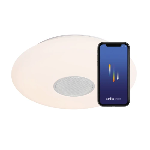 Plafon łazienkowy z głośnikiem Bluetooth Djay Smart - Nordlux