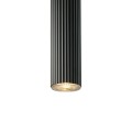 Lampa wisząca podłużna, tuby karbowane Vico, czarna - Nordlux