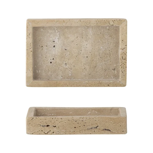 Taca trawertynowa Majsa 15x10 - Bloomingville