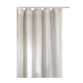 Zasłony lniane na duże okna 280x290, Twilight Fog beżowe, 1 szt - Himla