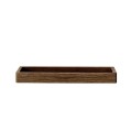 Wąska półka drewniana Sleek Shelf Ash 32, brązowa - Andersen Furniture