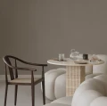 Stół z trawertynu Soho Ø 80 Natural - NORR11