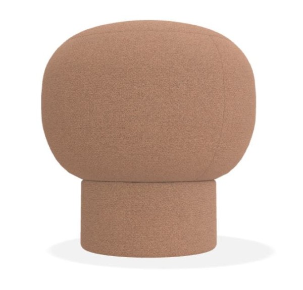 Puf boucle Liège Ø45, Grain 64249 - NORR11