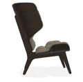 Fotel tapicerowany boucle Mammoth, dąb Dark Smoked, Barnum Bouclé 03 - NORR11