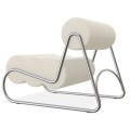 Fotel do salonu nowoczesny Fave, boucle Grain 60300 - NORR11