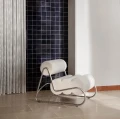 Fotel do salonu nowoczesny Fave, boucle Grain 61250 - NORR11