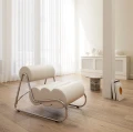 Fotel do salonu nowoczesny Fave, boucle Grain 61250 - NORR11