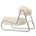 Fotel do salonu nowoczesny Fave, boucle Grain 61250 - NORR11