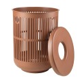 Kosz na pranie 60l, ażurowy Ume, terracotta - Zone Denmark