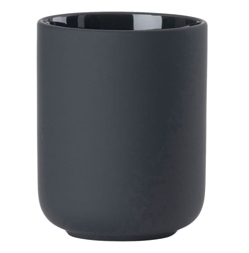 Kubek na szczoteczki do zębów Ume, czarny - Zone Denmark