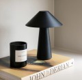 Lampa stołowa bezprzewodowa Cannes IP44, czarna - Globen Lighting