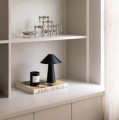 Lampa stołowa bezprzewodowa Cannes IP44, czarna - Globen Lighting