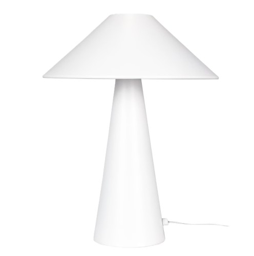 Lampa stołowa Cannes, biała - Globen Lighting