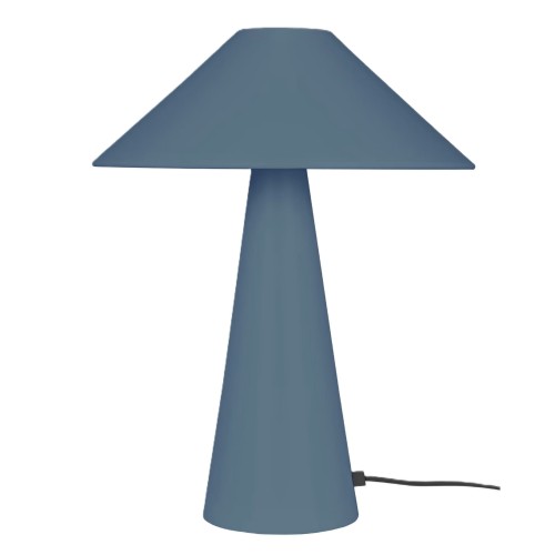 Lampa stołowa Cannes, niebieska - Globen Lighting