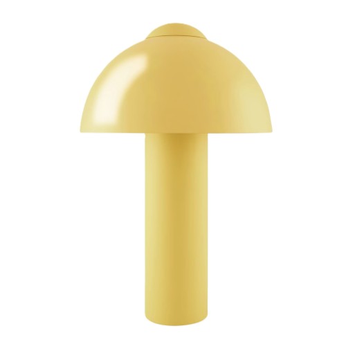 Lampa stołowa designerska Buddy, żółta - Globen Lighting