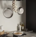 Patelnia plaster miodu 20 cm Eva Trio Honeycomb stal nierdzewna - Eva Solo