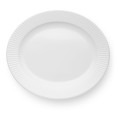 Talerz owalny porcelanowy Legio, biały - Eva Solo