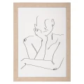 Obraz na płótnie Visage Twarz 50x70cm - Atmosphera