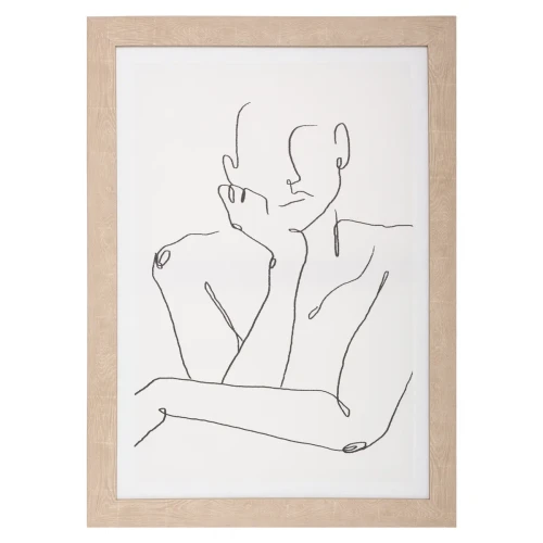 Obraz na płótnie Visage Twarz 50x70cm - Atmosphera