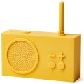 Radio przenośne, wodoodporne Bluetooth, Tykho 3, żółte – Lexon