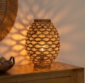 Lampa stołowa pleciona z hiacyntu wodnego Sand - Atmosphera