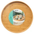 Taca okrągła drewniana Ø40, bambusowa - 5five