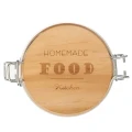 Szklany słoik z pokrywką sosnową Wording 1.5L - 5five