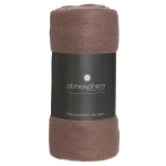 Koc polarowy Fleece 125x150, taupe - Atmosphera