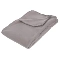 Koc polarowy Fleece 125x150, jasny szary - Atmosphera