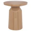 Stolik pomocniczy okrągły Sita Totem, beżowy - Atmosphera