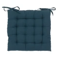 Poduszka na krzesło kwadratowa Anjali 38x38, ciemna niebieska - Atmosphera