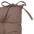 Poduszka na krzesło kwadratowa Anjali 38x38, taupe - Atmosphera