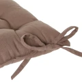 Poduszka na krzesło kwadratowa Anjali 38x38, taupe - Atmosphera
