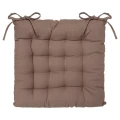 Poduszka na krzesło kwadratowa Anjali 38x38, taupe - Atmosphera