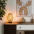 Lampa stołowa pleciona Aissa - Atmosphera