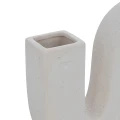 Ceramiczny wazon designerski Soliflore, biały - Atmosphera