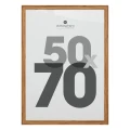 Ramka na ścianę Mae 50x70, brązowa - Atmosphera